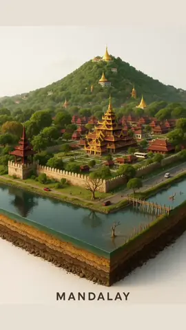 Mandalay (မန္တလေး) Mandalay is the second-largest city in Myanmar, after Yangon. It is located on the east bank of the Irrawaddy River, 631 km (392 mi) north of Yangon. Mandalay was founded in 1857 by King Mindon, replacing Amarapura as the new royal capital of the Konbaung dynasty. It was Burma's final royal capital before the kingdom's annexation by the British Empire in 1885. Under British rule, Mandalay remained commercially and culturally important despite the rise of Yangon, the new capital of British Burma. The city suffered extensive destruction during the Japanese conquest of Burma in the Second World War. In 1948, Mandalay became part of the newly independent Union of Burma (Myanmar). Today, Mandalay is the economic centre of Upper Myanmar and considered the centre of Burmese culture. #mandalay #mandalaycity  #Myanmar #မန္တလေး #မန္တလေးမြို့ ရန်ကုန် 👉 @Ladybug  တောင်ကြီး 👉 @Ladybug  ပုသိမ် 👉 @Ladybug 