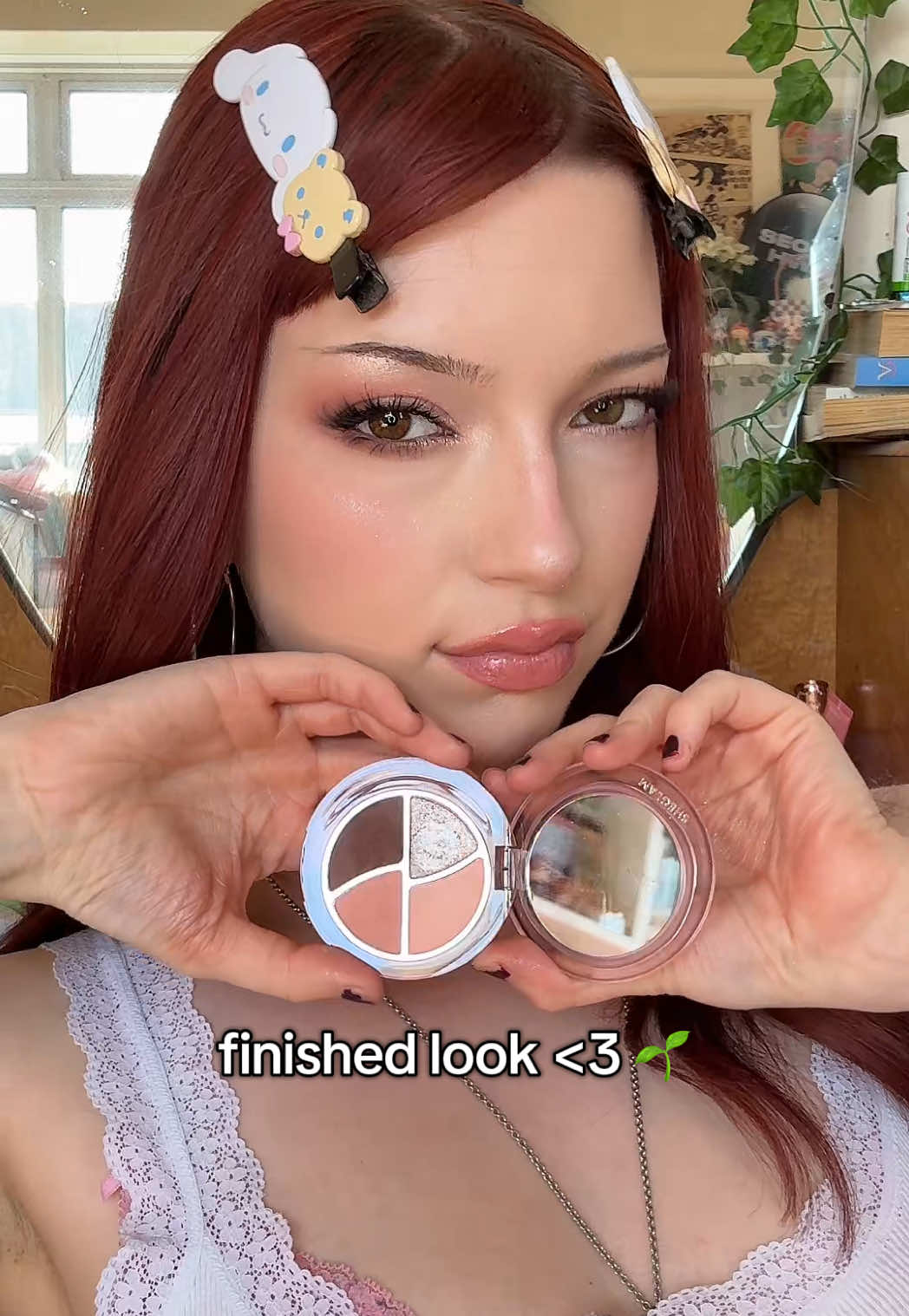my personal colour is spring warm !! 🥰🌸 so here’s a spring warm makeup look using the Pillow Fluff Daydreamer mini palette from @sheglam !! such a cute daily palette that fits perfectly in ur bagggg ! & they have one for each personal colour ! #SHEGLAM #AD #SHEGLAMpartner #warmmakeup#sheglameyeshadow #sheglameyeshadowquad 
