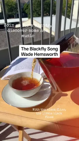 Alas I spilled tea on the saucer…. but that’s what it’s there for! Song: The Blackfly Song by Wade Hemsworth Tea: Earl Grey Book: Silent Spring by Rachel Carson
