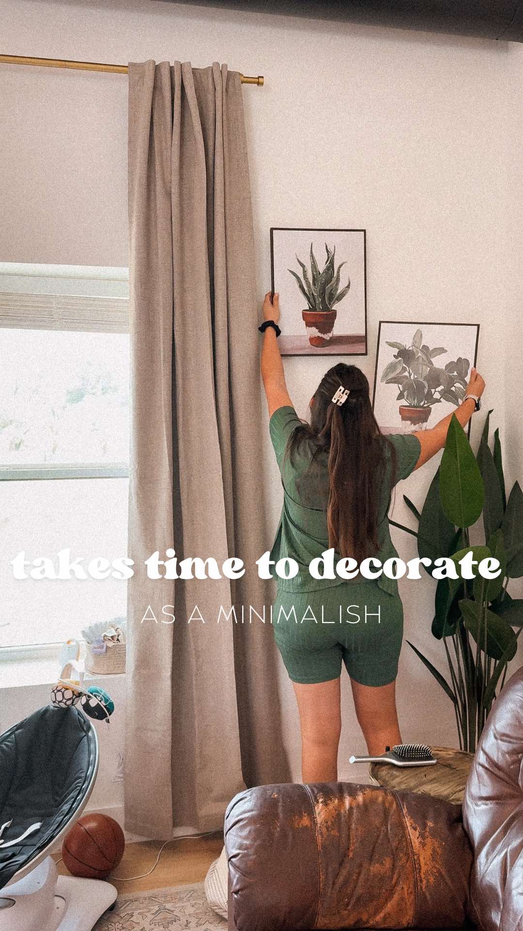 Your friendly reminder that it is OKAY and normal to take time to fully decorate a space / home. And honestly even when you’re “done” you’re not done done We've been moved in 6 months, and literally half the rooms, half the house are FULLY furnished. It takes time and money. Take your time to pick and choose. There's no rush. #newhomeowners #barndoliving #barndominium #homeownership #newhome  