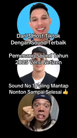 @rianarifn11 @JB @kjreal02 YTTA 3 HOST DENGAN SOUND TERBAIK 2025 VERSI NETIZEN DAN PALING MANTAP