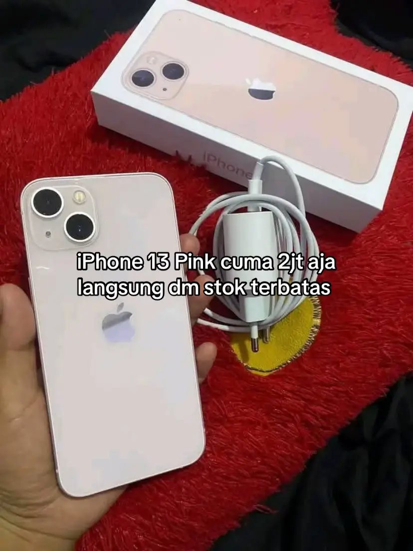 #iPhone13 #iPhone13pink #iPhoneMurah #iPhone #Apple 