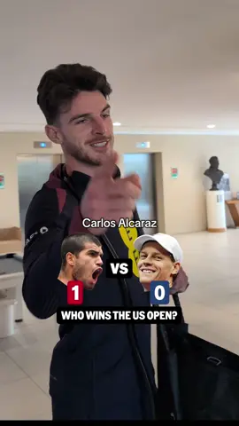 The #ThreeLions predict the US Open men’s final 🔮 Who wins: Alcaraz or Sinner? 👀 #england #USOpen #carlosalcaraz #janniksinner 