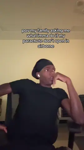 i guess ian gone have to think too much there will be no thinking 😂😂😂 #viral #fypp #army #militarytiktok #airborne 