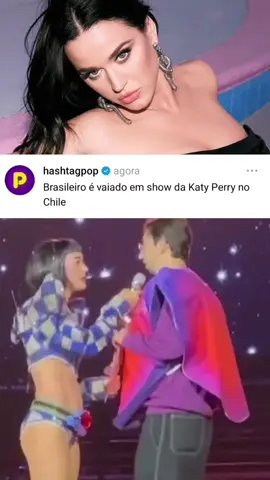 No show da Katy Perry no Chile rolou um climão… A cantora chamou um fã pro palco, como sempre faz, mas quando ele contou que era brasileiro, a galera não curtiu e começou a vaiar. A cena pegou todo mundo de surpresa e já tá dando o que falar nas redes. 👉 E aí, o que vocês acharam dessa reação?