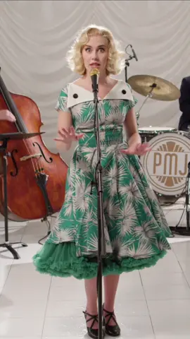 “Basket Case” by #GreenDay, #1950s style 👗 starring the sensational @tatum langley - have you seen this one live on PMJ tour yet?