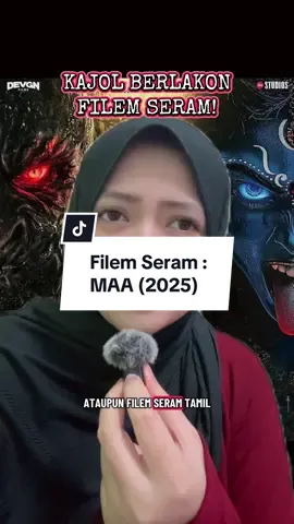 Lama dah review filem seram Maa lakonan hebat Kajol ni tp baru harini dapat post 😌