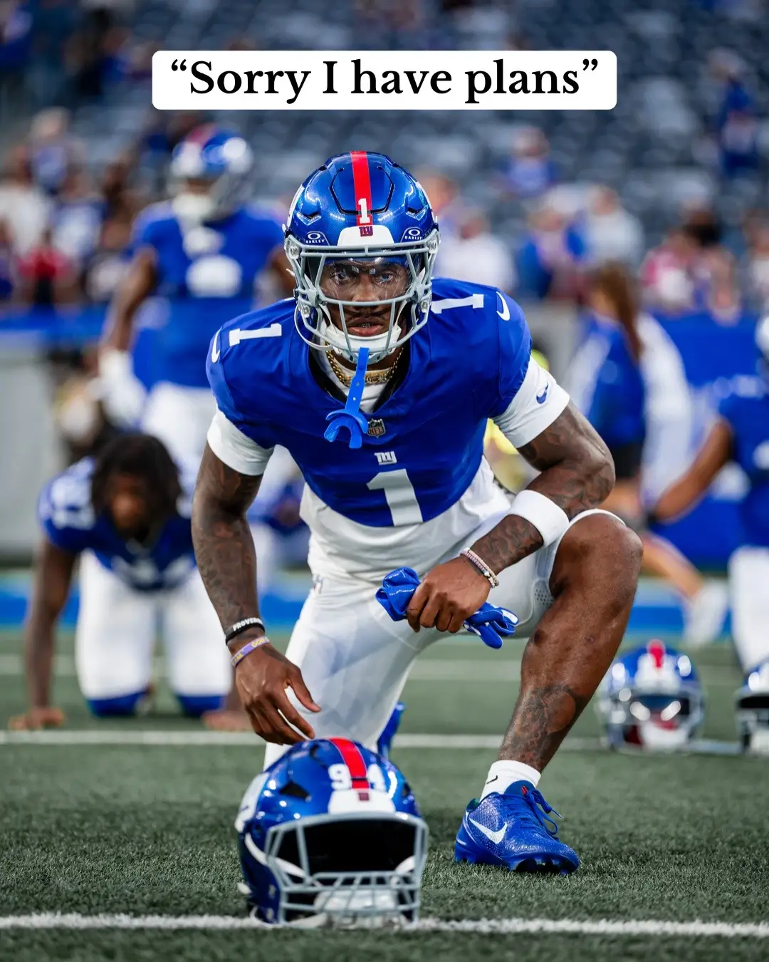 Booked & busy #football #nyg #giants #nfl 