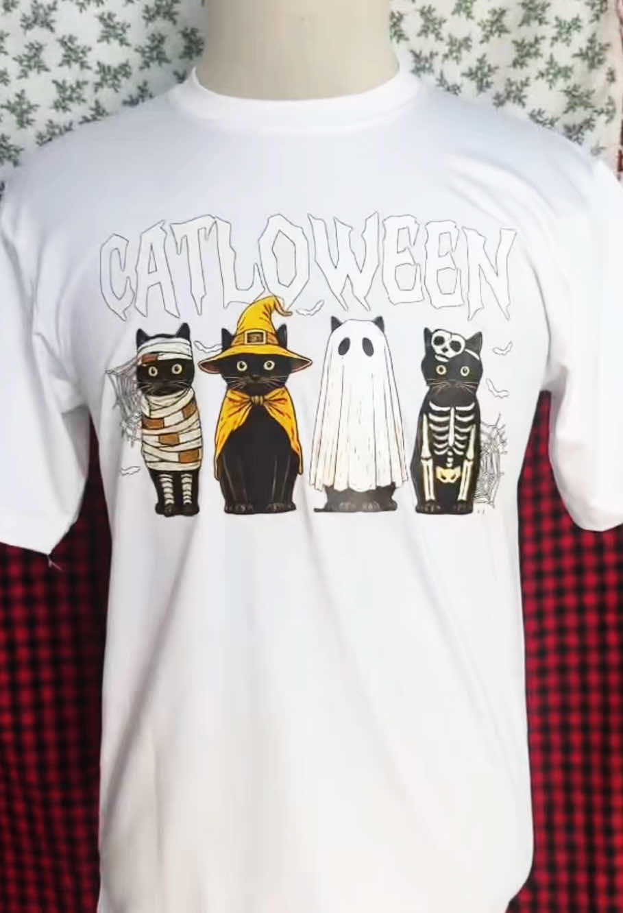 ChicCotton Catloween  Shirt 🔥🛒🔥🔥🔥🔥👻👻👻