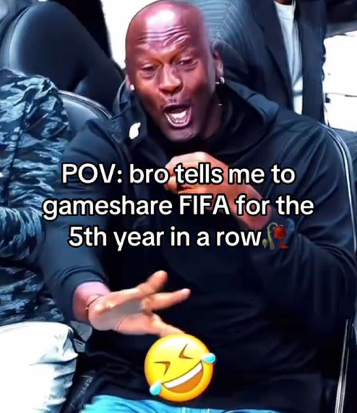 gamesharing FIFA in 2025😭🥀🥀#footballtiktok #eafc #fc25 #fyp #viral 