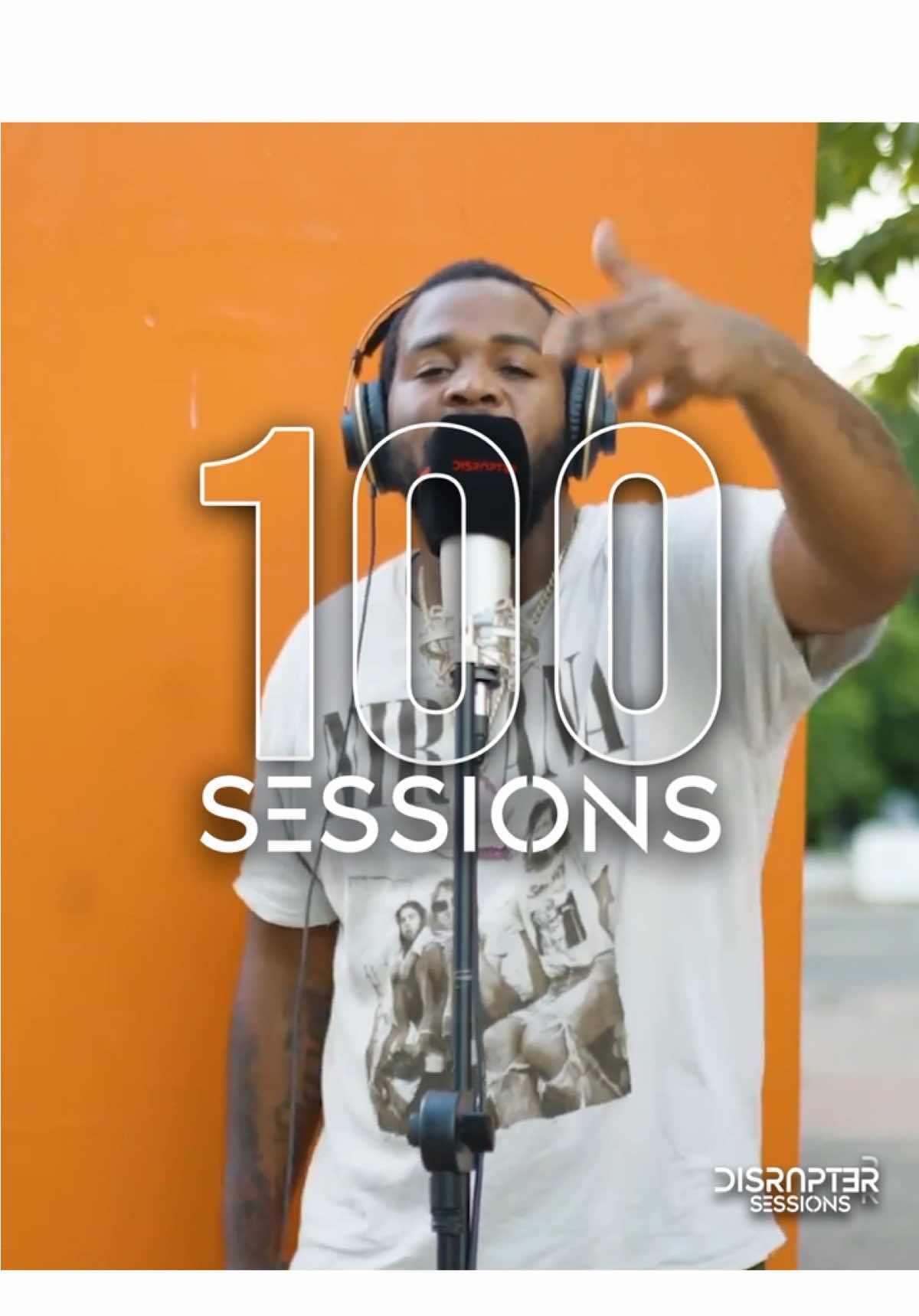 100 SESSIONS 🚨 100 #DisrupterSessions 🚨 80 Artists 🎤 Thank You To Everyone That Has Supported 🙏 More Disruption Loading…⏳ Special Announcement Tomorrow 🗓️