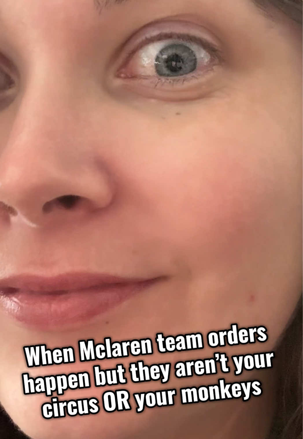 When McLaren team orders happen, but they aren’t your circus OR your monkeys. Same, Max Verstappen, same 😂 #f1tiktok #f1 #f1news #maxverstappen #oscarpiastri #landonorris #mclarenf1 
