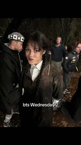 Wednesday season 2 bts | Jenna Ortega as Wednesday season 2  #wednesday #jennaortega #fyp #recommendations #foryou 