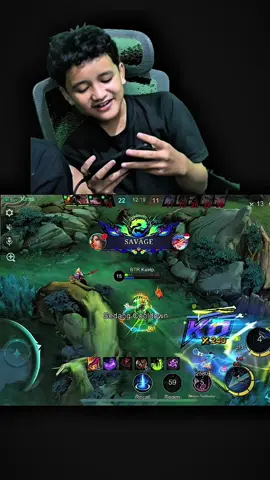 Outplay 5 orang  di base lawan #SeasonsEndGiveaway #MLBBNEXT2025 