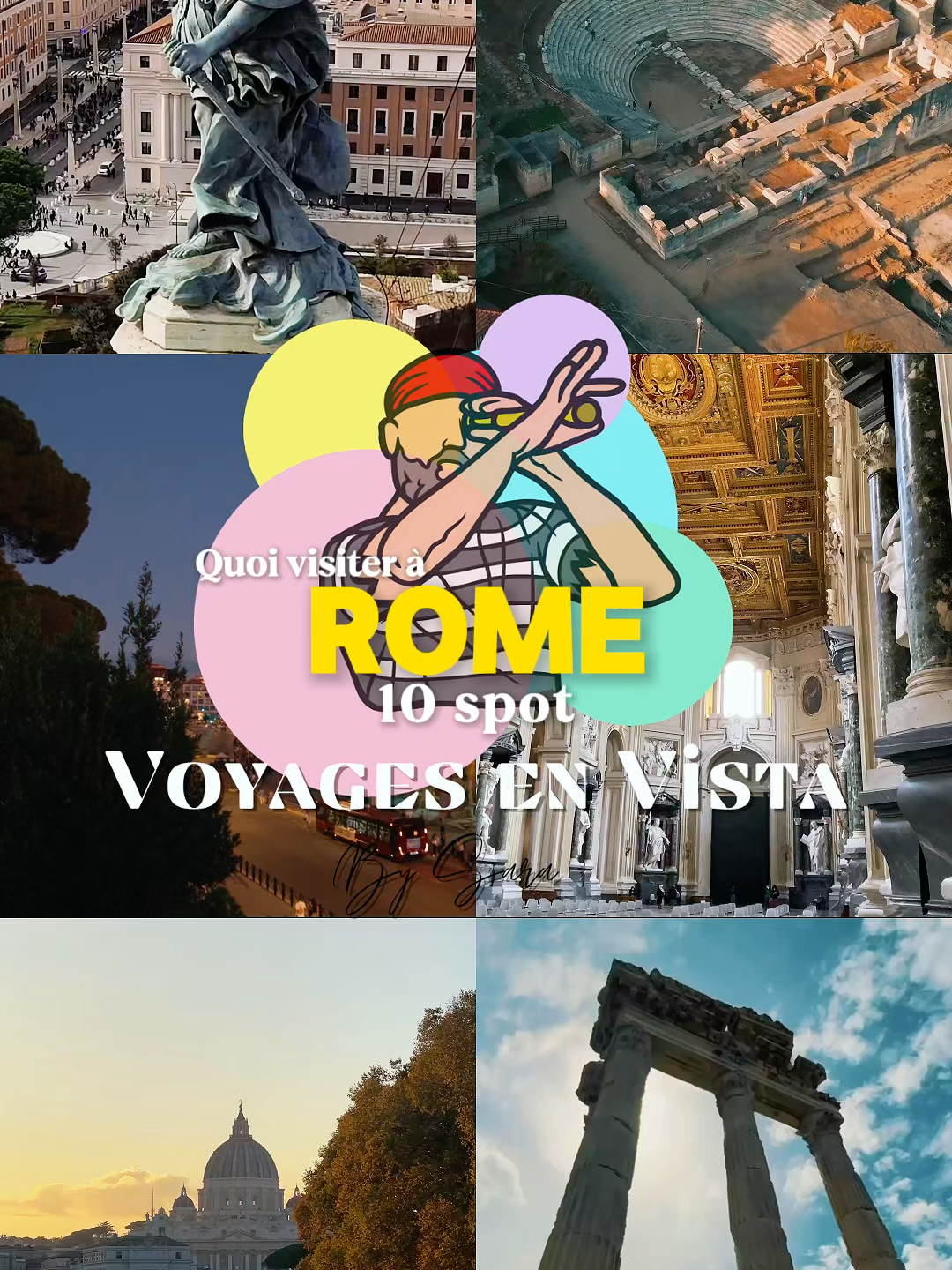 🇮🇹✨ Tu pars bientôt à Rome ? Voici les 10 spots à visiter absolument pour ne rien manquer : 👉 Colisée, Panthéon, Fontaine de Trevi, Vatican, Trastevere et bien plus encore… 📌 Sauvegarde cette vidéo pour préparer ton voyage et avoir ta bucket list Rome prête ✅ 💬 Dis-moi en commentaire : lequel de ces lieux tu rêves de voir en premier ? #Rome #Voyage #Italie #TravelRome #QueFaireARome #RomeIncontournable #VoyageItalie #CityTrip #BucketList