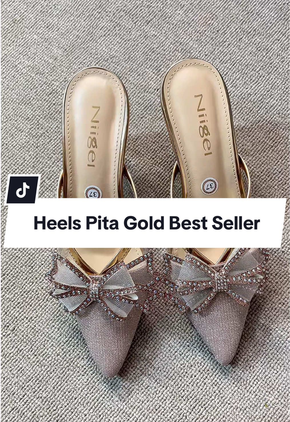 Bisa-bisanya masih menjadi heels yang paling best seller di live 😍✨ Join live untuk dapat harga spesial nya yaa 😉😉 #rekomendasiheels #heelswanita #bestseller #promoguncang99 #livehighlights 