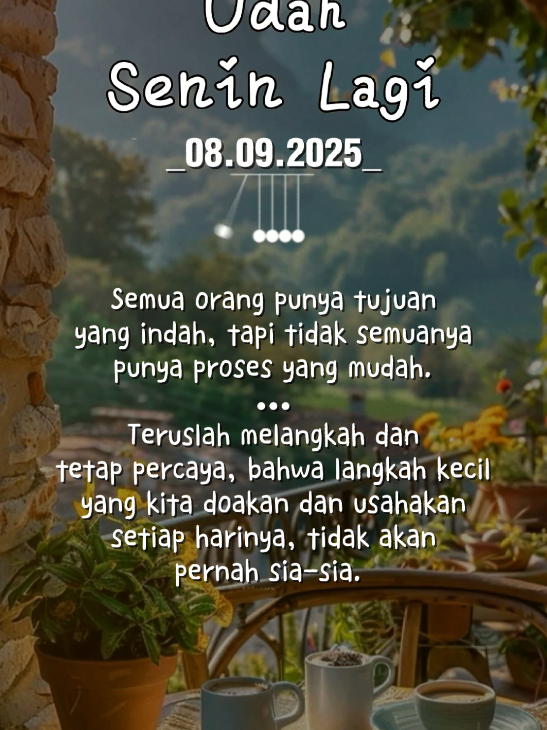 Senin Penuh Syukur .  .  .  .   #templatecapcut  #CapCut #fyp  #08september2025  #fypシ゚ #template  #motivasi #storywa #viral #dedikawan 