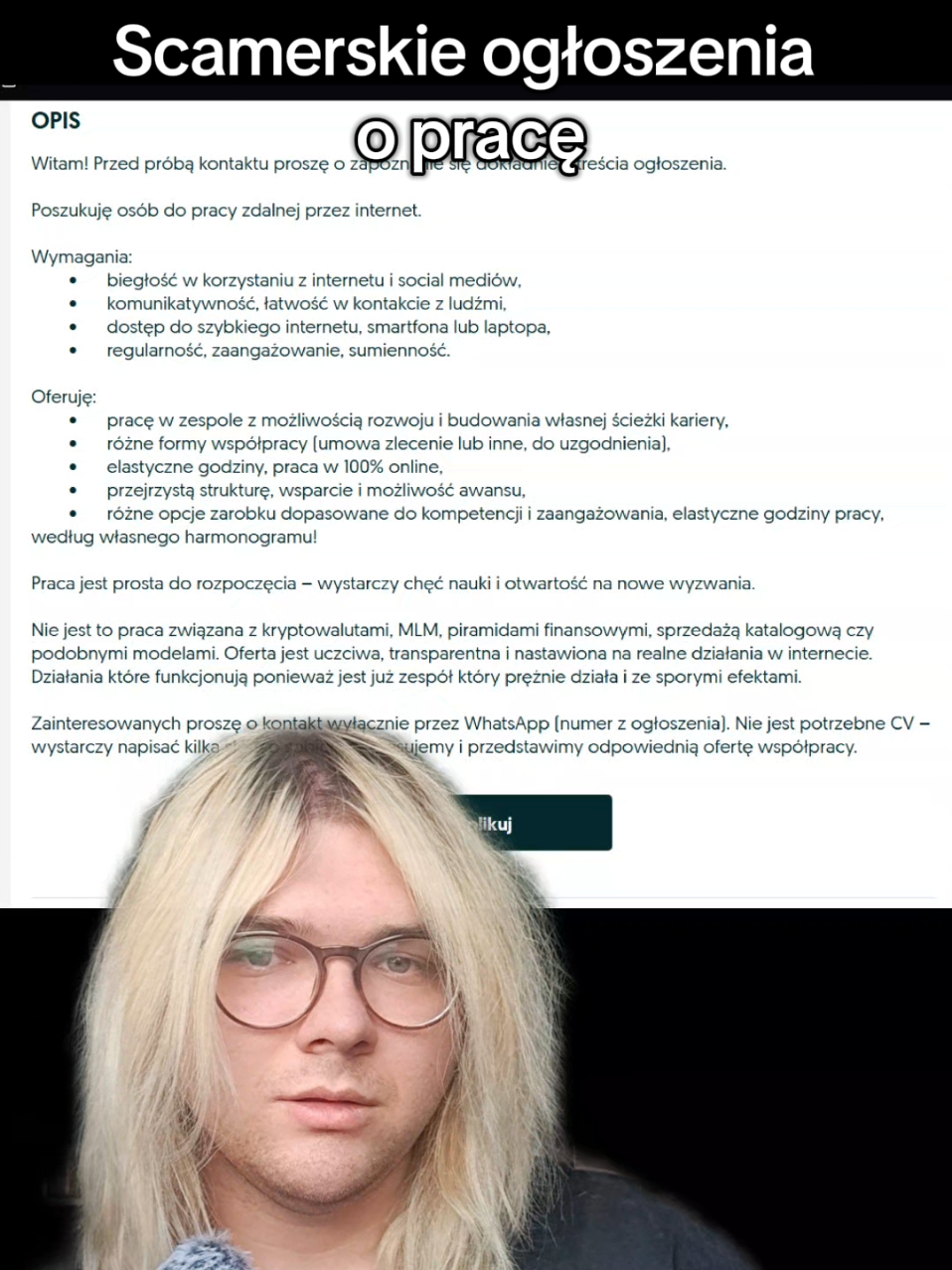 oczywiście proces może się różnić w zależności od oszusta, ale schemat zazwyczaj jest taki sam. #dlaciebie #praca 