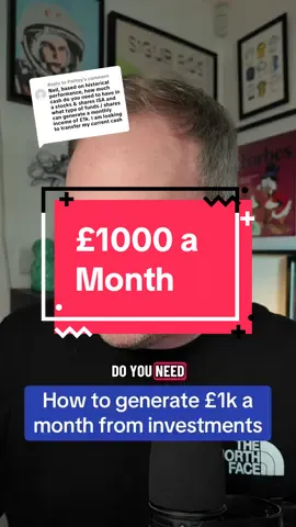 Replying to @Palitoy This is what you need to do in order to generate an income if you £1,000 a month, of course past performance is not a guarantee of future results. You’ll need a broker to star lt and my favourite are linked in my bio. 
