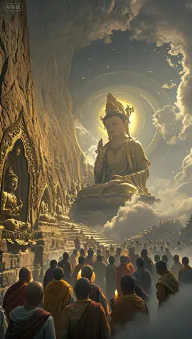 The Buddha in my heart uses compassion to transform sentient beings