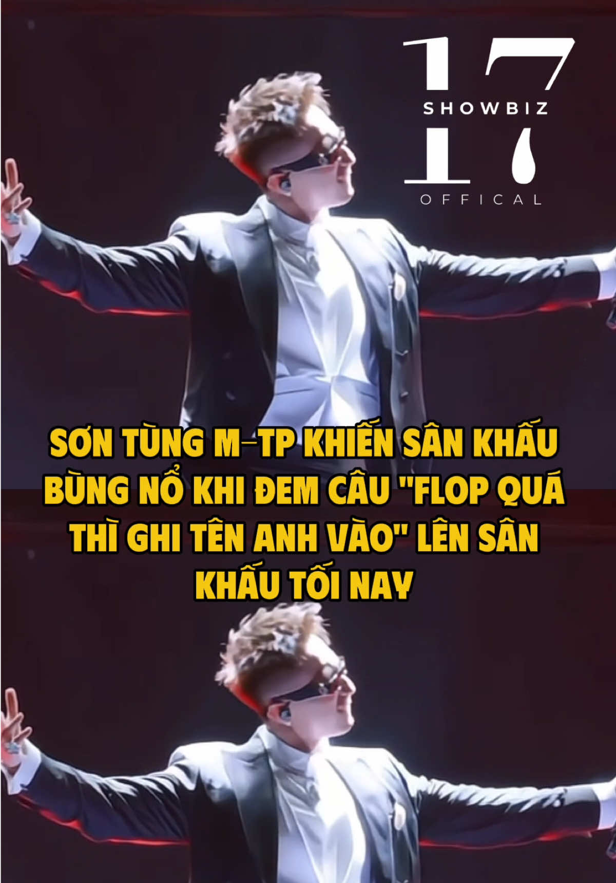 Sơn Tùng M-TP khiến sân khấu bùng nổ khi đem câu 