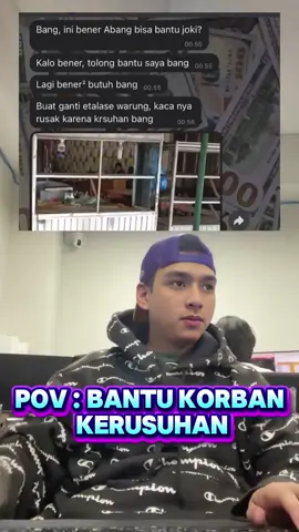 Pov : bantu korban kerusuhan #demo #fyp #fyppppppppppppppppppppppp #foryou #trending 