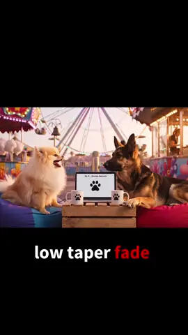 Low taper fade is still MASSIVE #petsplaceAi #dogpodcast #funnydogs #pettok #petcare 