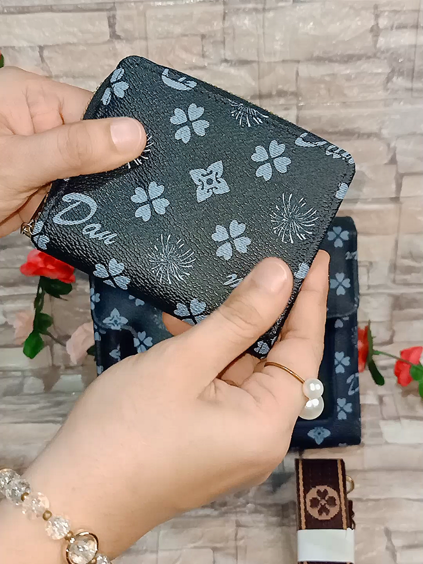 Sling bag with wallet 🥀🎀🎀#smallwallet #affordablebag #slingbag #bag #bagforwomen 