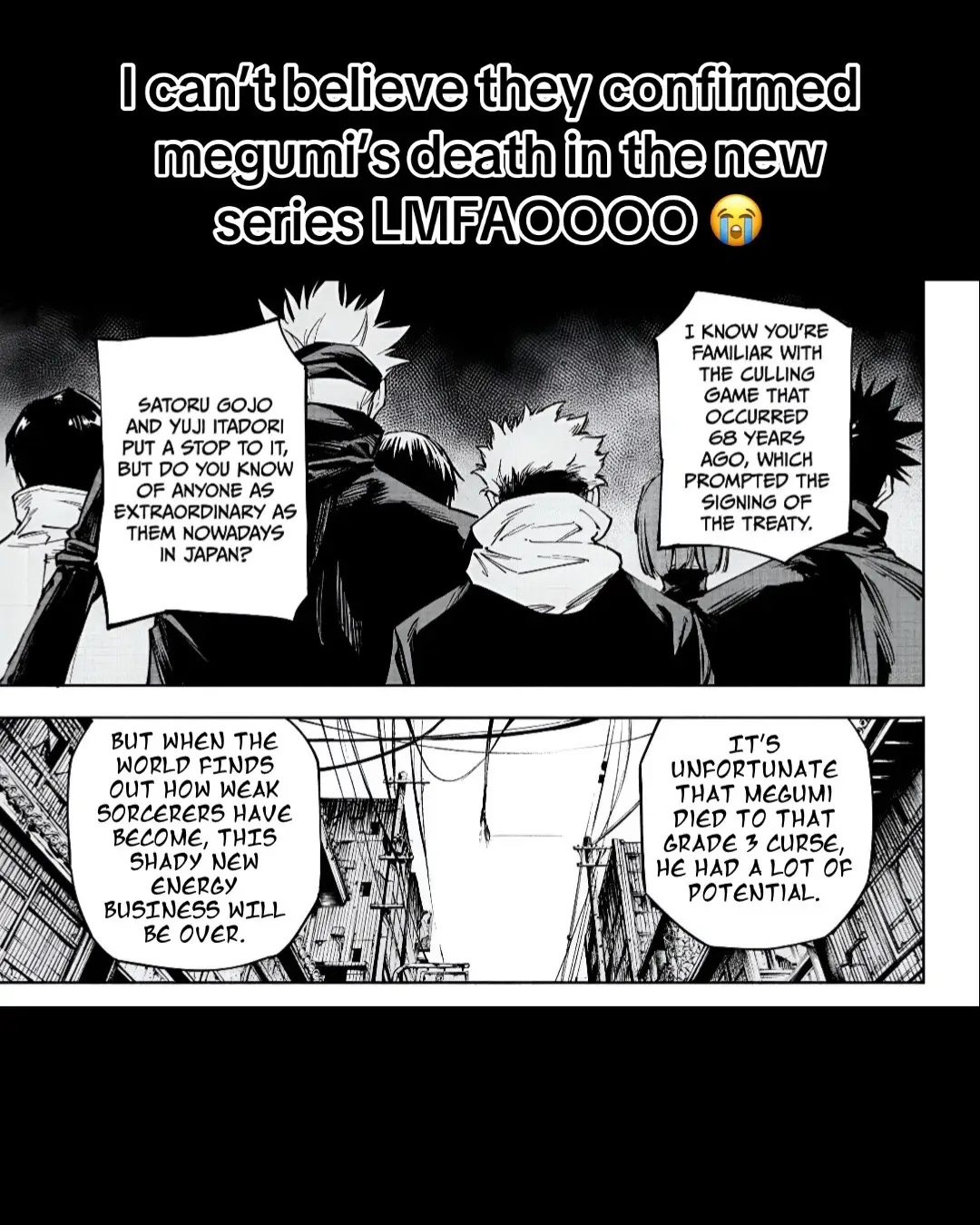 Ts had me crying bruh 😭 #jjk #jujutsukaisen #mojuro #modulo #megumi 