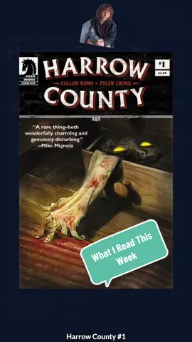 Sorry if I sound scattered, I definitely feel it #comics #batman #harrowcounty #dccomics #whatireadthisweek 