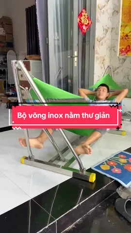 Bộ võng inox sáng bóng #võng #vongxep #vonginox #vong #xuhuong 