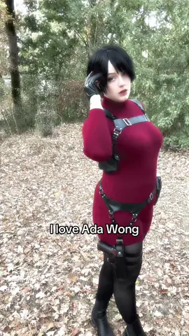 I need to get her a new wig man this one is soo crusty || #cosplay #cosplayer #adawong #adawongcosplay #residentevil 