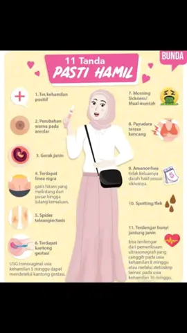 kenali 11 tanda pasti hamil #hamil #positif #telathaid #pelancarhaidampuh #bumil 