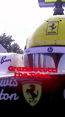 lewis hamilton’s first italian gp as a ferrari driver ✅ #f1 #italiangp #lewishamilton #ferrari #monza 