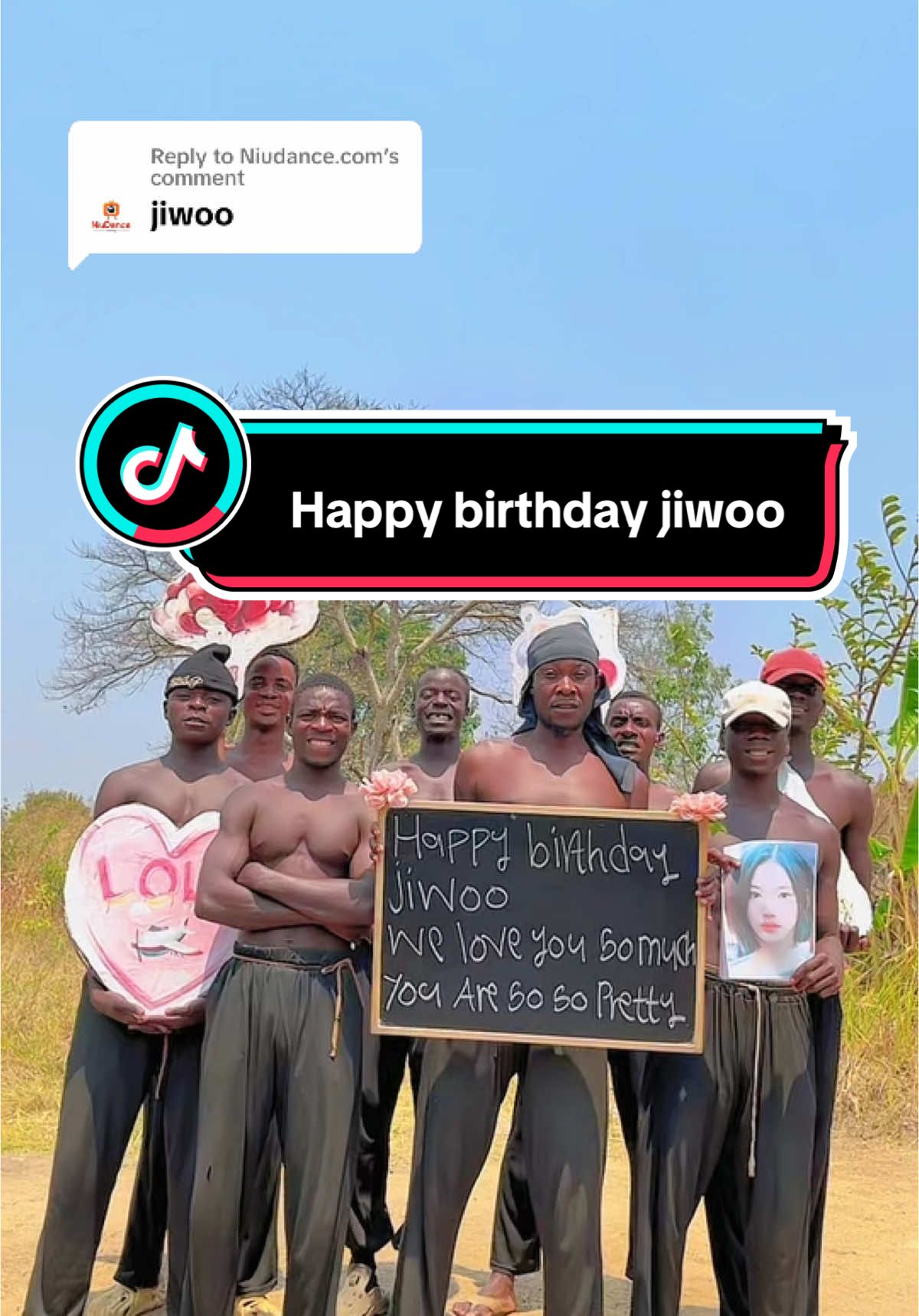 Replying to @Niudance.com #jiwoohearts2hearts #hearts2hearts  Happy birthday jiwoo
