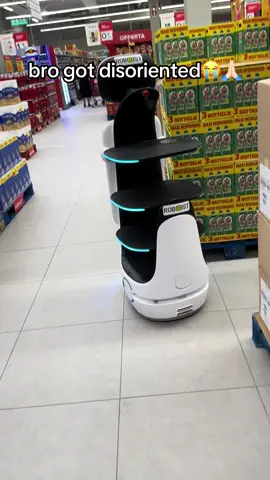 🤖💀#techfails #fyp #robot #funny #supermarket 