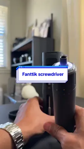 Replace your manual screwdriver with this electric screwdriver ##Screwdriver##ElectricScrewdriver##fanttik##tiktokshopcreatorpicks 
