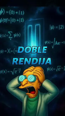 LA DOBLE RENDIJA: Un Experimento que DESTRUYÓ la FÍSICA CLÁSICA ⚛️💥 La doble rendija nos obliga a cuestionar qué entendemos por realidad. En él se revela el principio de superposición, esa extraña condición en la que una partícula no elige un camino, sino que habita todos los posibles al mismo tiempo… hasta que la observación la obliga a decidir. #DobleRendija #MecánicaCuántica  #Física #Ciencia 
