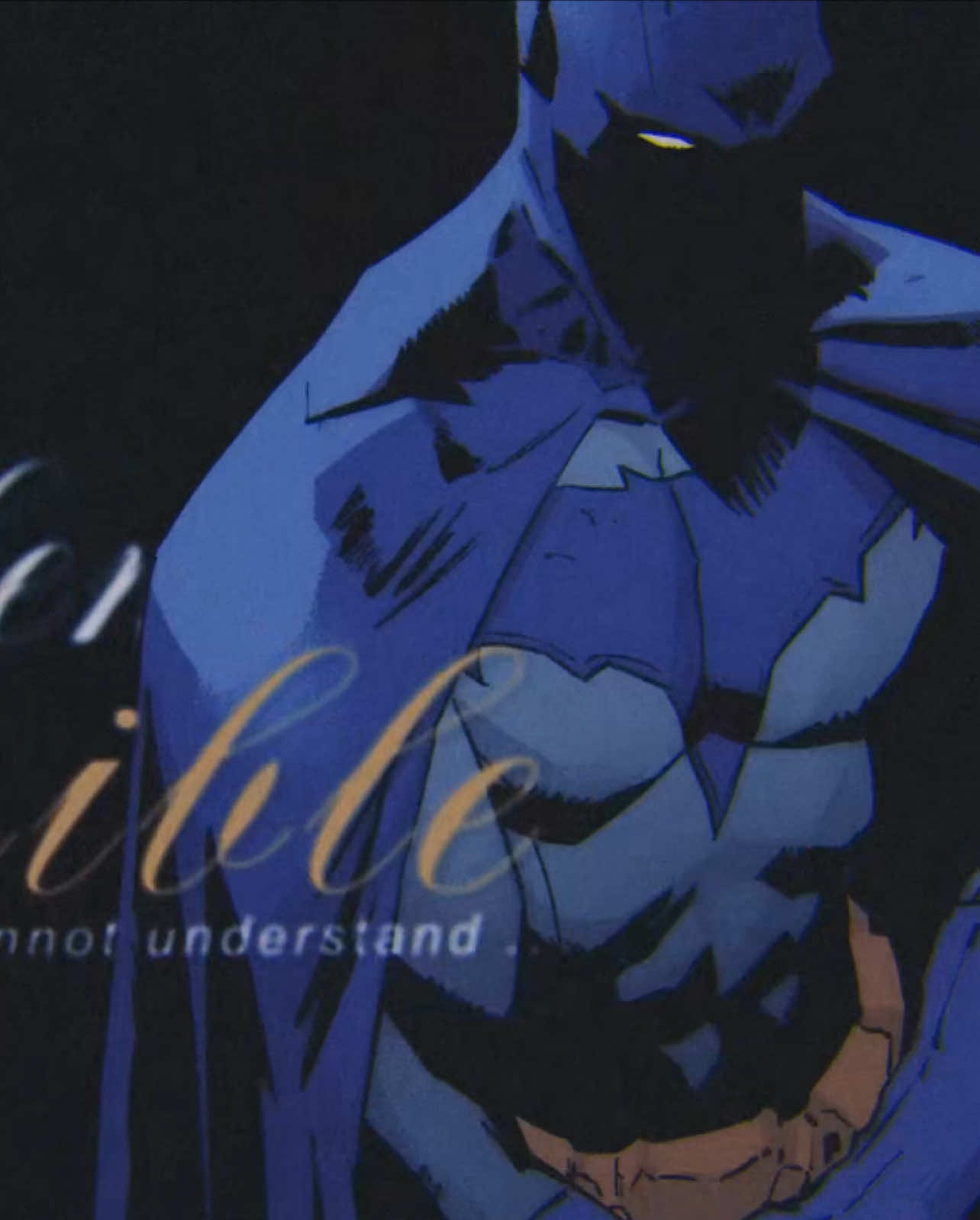 #BATMAN — lowkey almost scrapped this LOL this new issue’s batsuit has me .. also we’re temporarily straying away from the red. more blue for batman . #batmanedit #fyp #brucewayneedit #brucewayne 