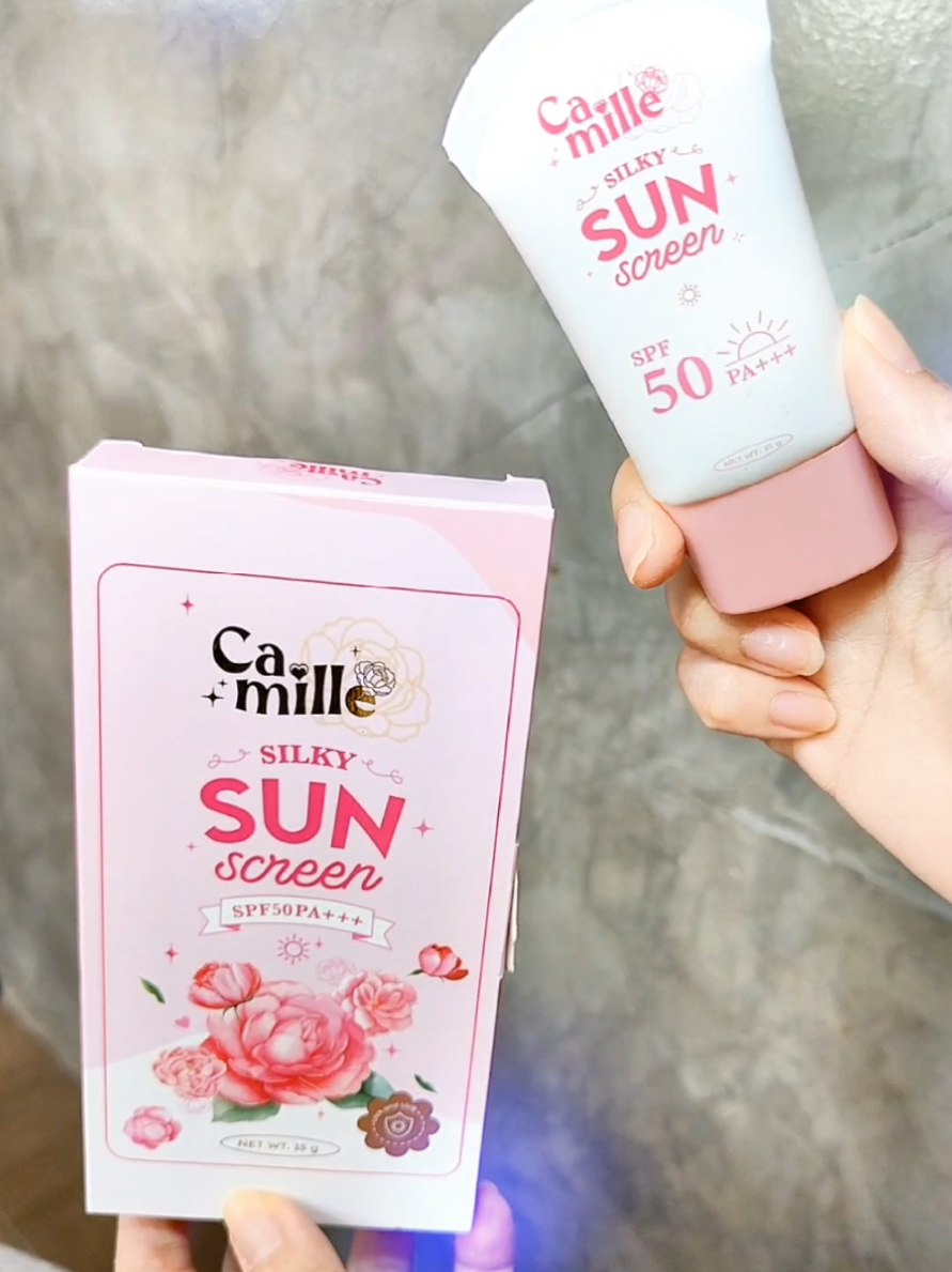 ทำดีทำถูกทำถึงมาก ทั้งเนื้อกันแดดและ packaging #คามิลล์คอสเมติก #กันแดดคามิลล์ #โทนอัพคามิลล์ #camille #camillecosmatic 