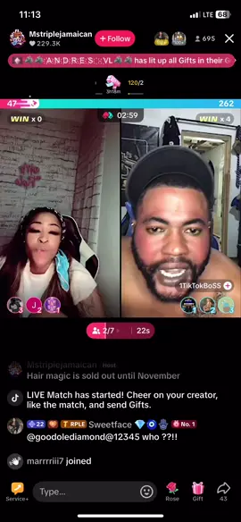 MissTriple and TiTokBoss #fyp #viral #jamaicantiktok🇯🇲viral #tiktokboss #misstriple 
