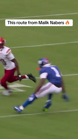 Malik Nabers had his defender LOST #newyorkgiants #nfl #maliknabers #nflfootball 