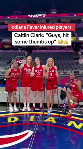 Fever has a full squad of injured players 🙏 (via @Indiana Fever) #WNBA #basketball #fever #caitlinclark 