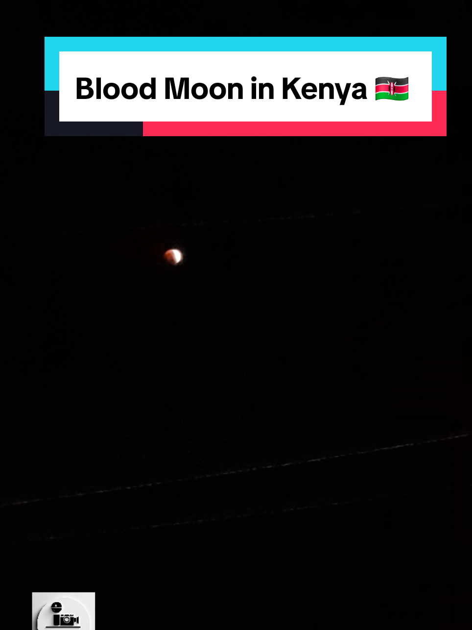 Blood Moon sighted in Kajiado County, Kenya 🇰🇪.  #bloodmoon2025 #bloodmoonkenya #lunareclipse2025 #lunareclipse 