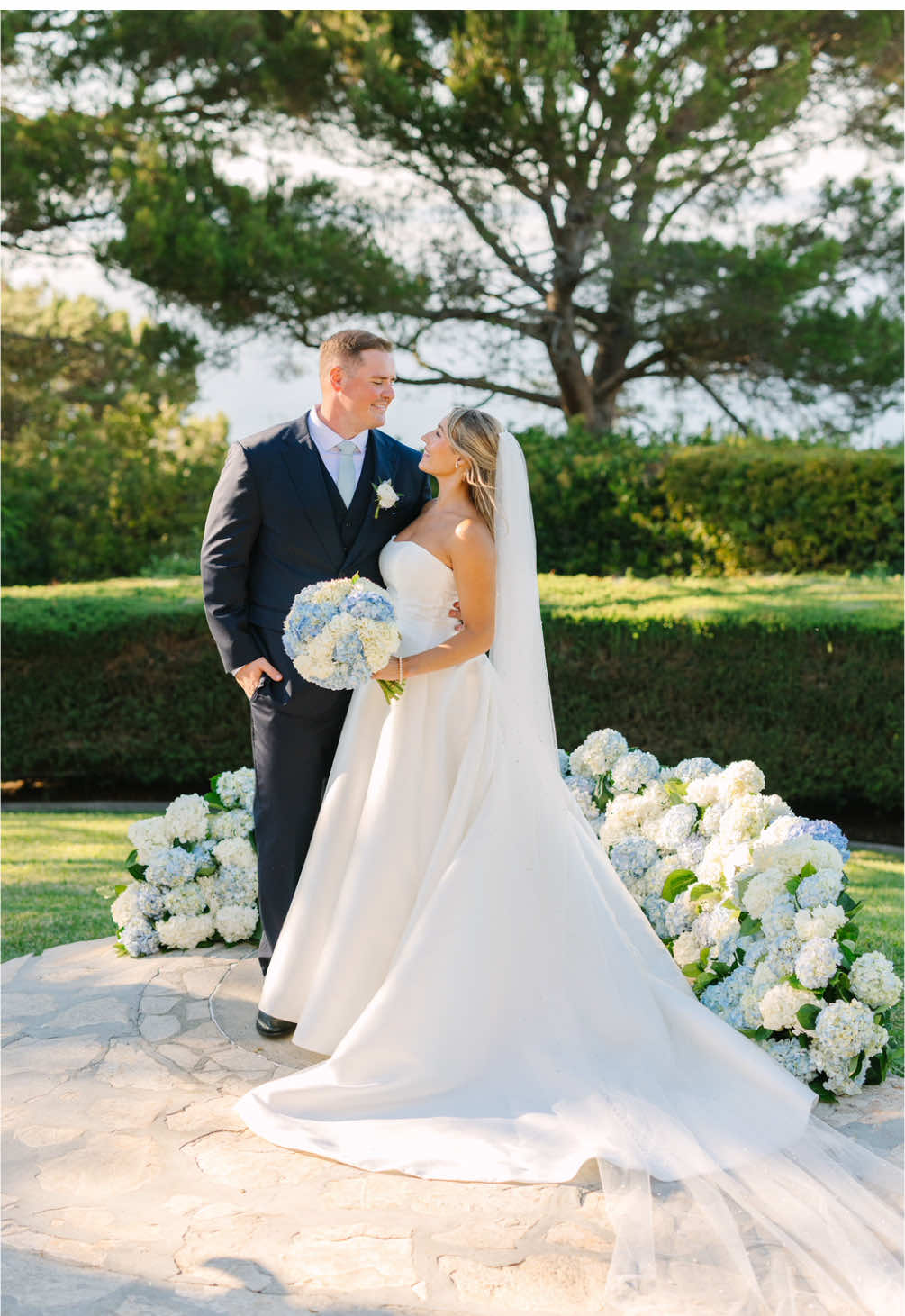 the most perfect day 💍🩵🥂 #coastalwedding #wedding #californiawedding #bride #bluewedding @Xo Hailey Content 