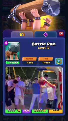 Battle Ram LRL 😂 #clashroyale #supercell #tiktok #viralvideo #clashroyaledaily 