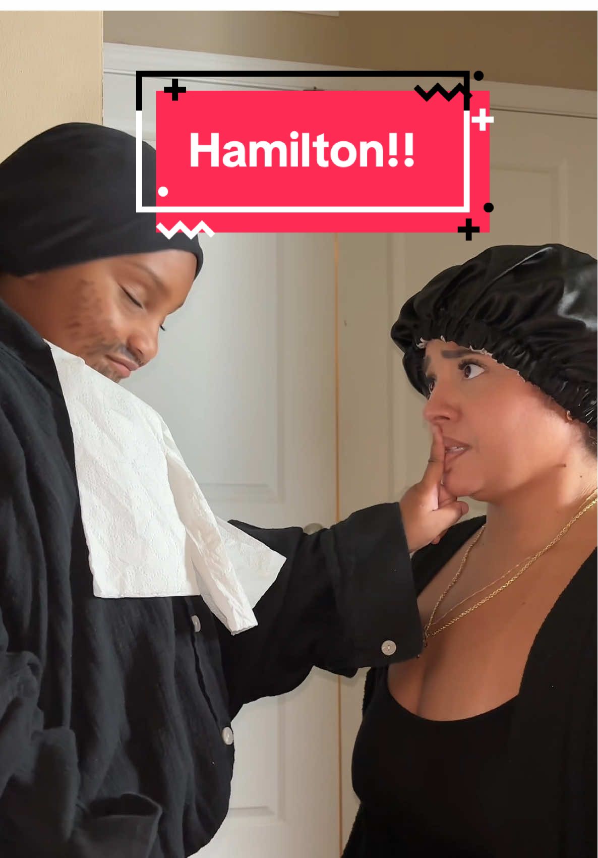 Baby girl wanted to hop on this trend and she left no crumbs 😂 #hamiltontiktok #toddlersoftiktok #hamiltonmusical #MomsofTikTok #fyp 