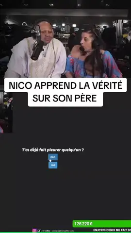 NICO APPREND LA VÉRITÉ SUR SON PÈRE  #zevent #nico #twitch  @Nico_là 