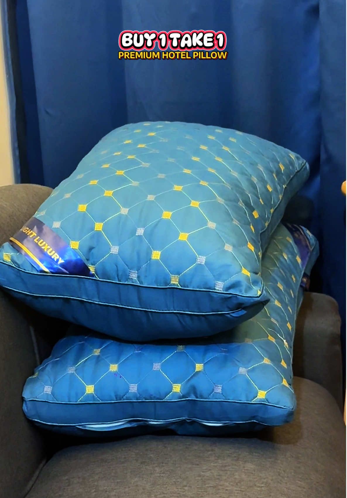Premium hotel pillow, buy 1 take 1 premium hotel pillow. Affordable hotel pillow, Big size pillow. #hotelpillow #unan #pillow #affordablepillow #premiumpillow 