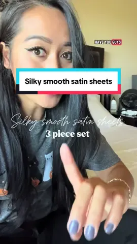 🚨hot deal🚨‼️ these are hands down the best sheets I’ve laid in!!!! Ever ever!!! #satinsheets #satin #cosybay 